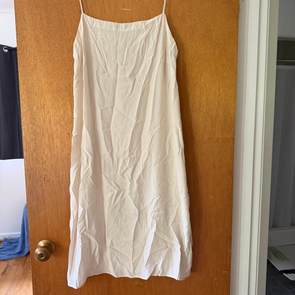 Kamperett Cream Slip Dress - L - Picture 3 of 10